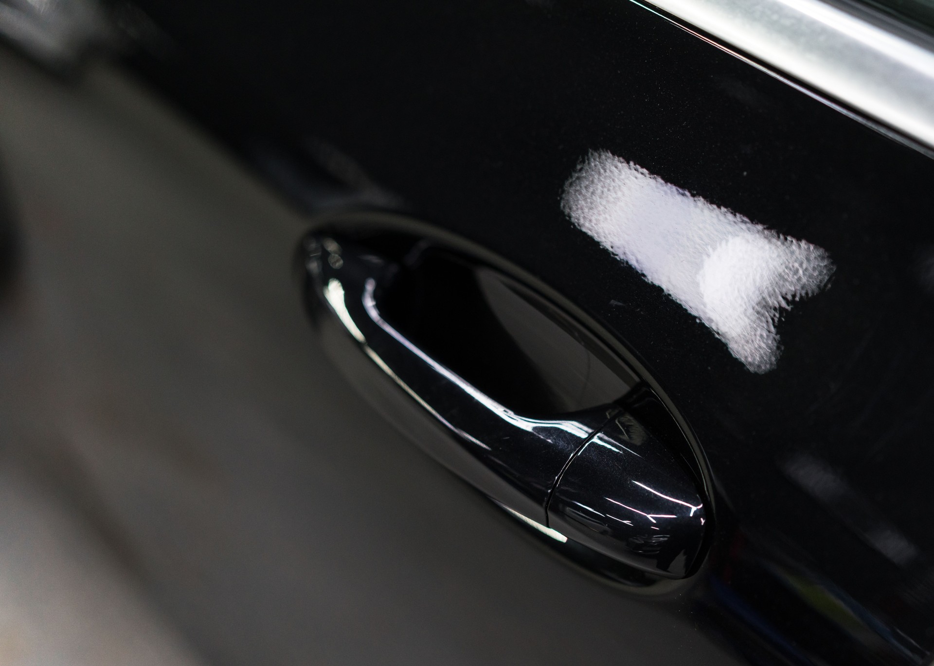 Sleek Car Door Handle With  polyurethane film protection